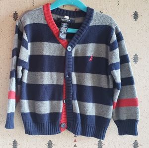 🛍4 for $20 Kids nautica stripe cardigan